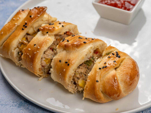 chicken garlic bread