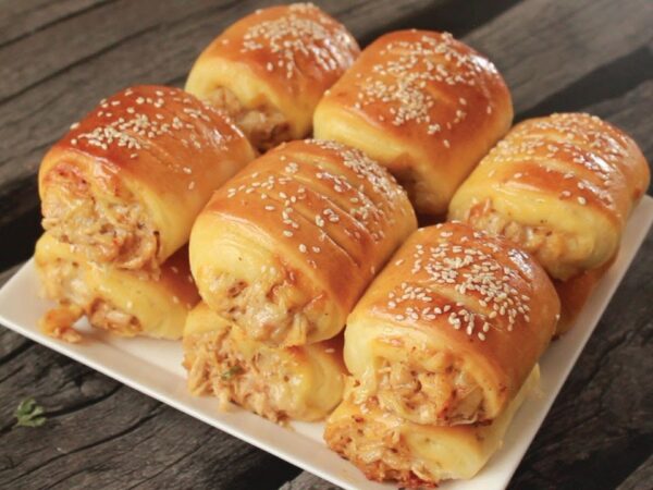mini chicken bread